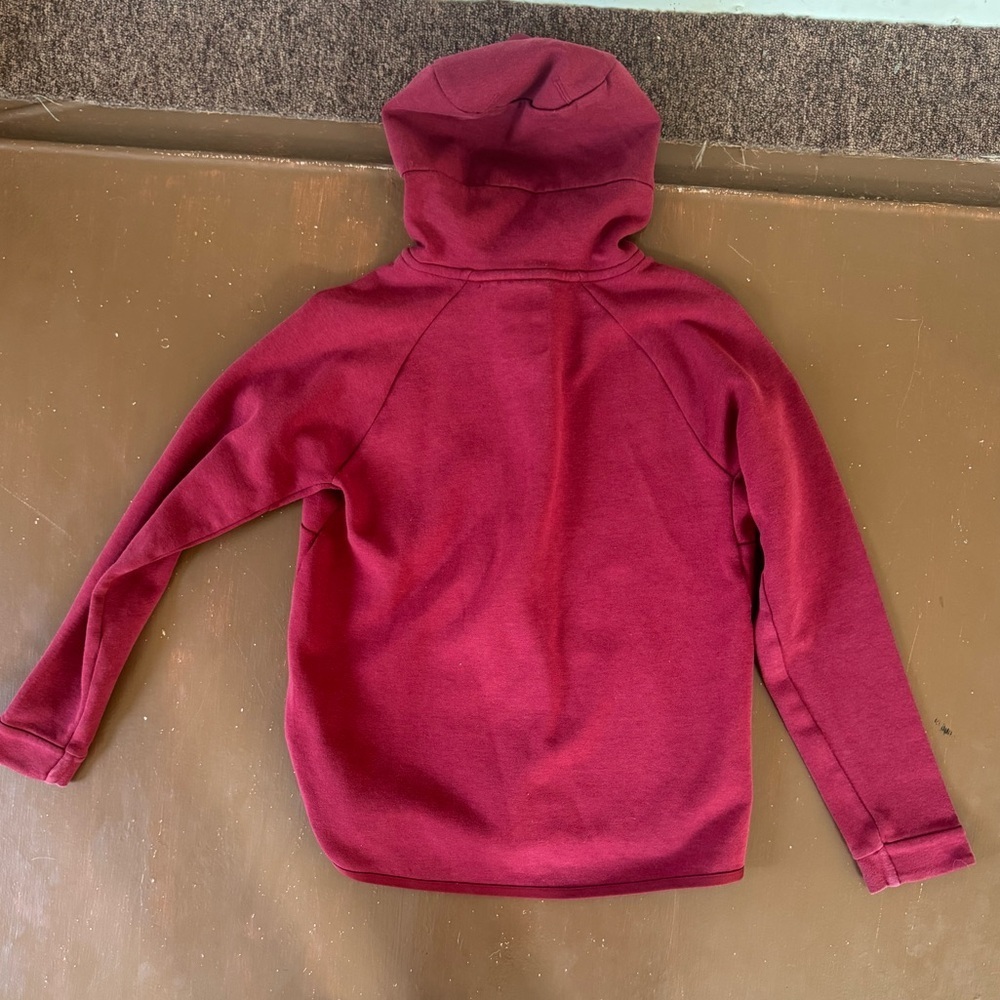 Youth Nike Tech Team Red/Total Orange Zip up hoodie - Boys XL - Picture 2 of 10
